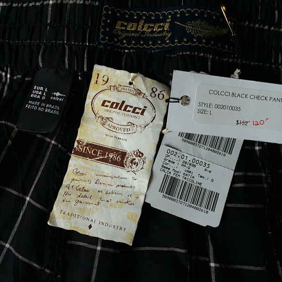 Price drop! Colcci black check pants - Picture 5 of 7